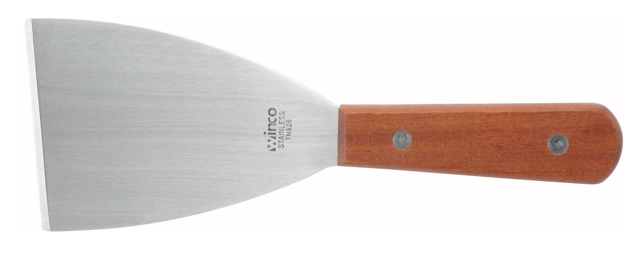 Scraper, Wooden Hdl, 4-3/8" x 3" Blade