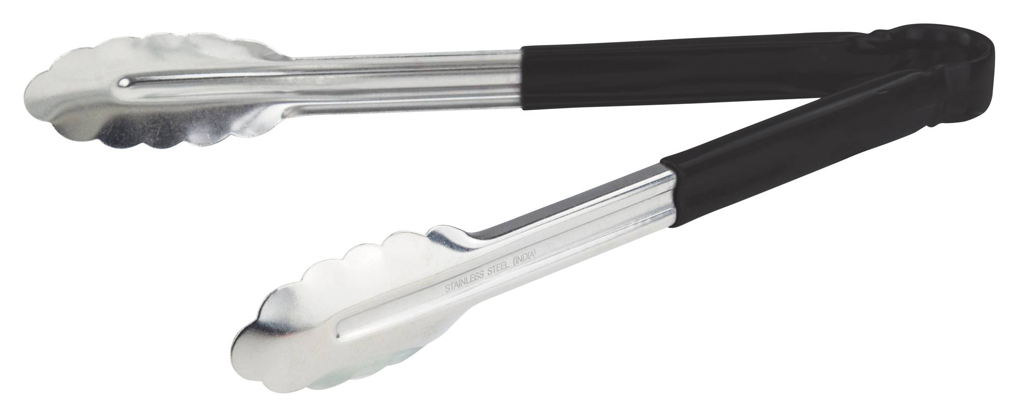 12" S/S Utility Tong, PP Hdl, Black