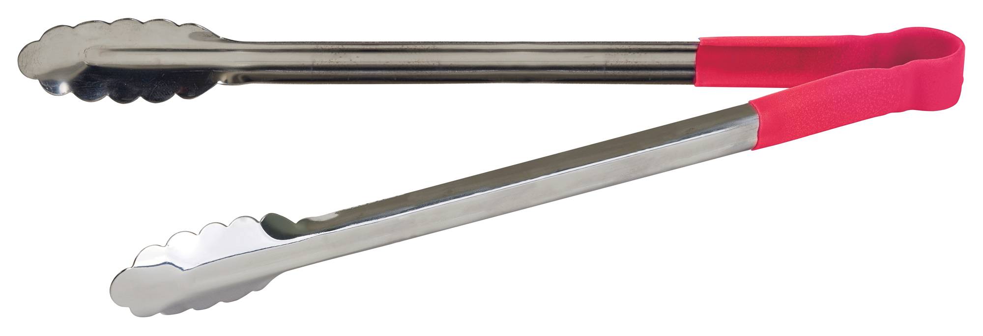16" S/S Utility Tong, PP Hdl, Red