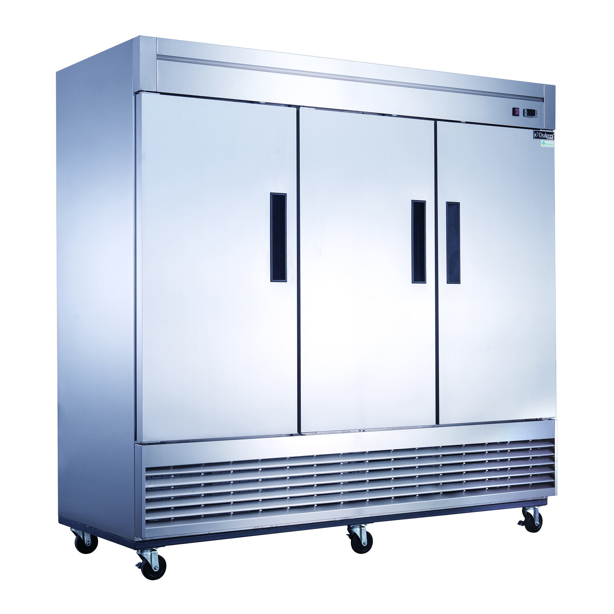 Three Door Reach In Refrigerator, Bottom Mount Compressor