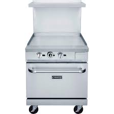 Griddle Top Gas Oven Range