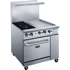 36" Mix Top Gas Oven Range