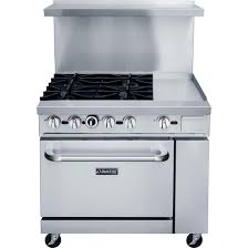 36" Mix Top Gas Oven Range